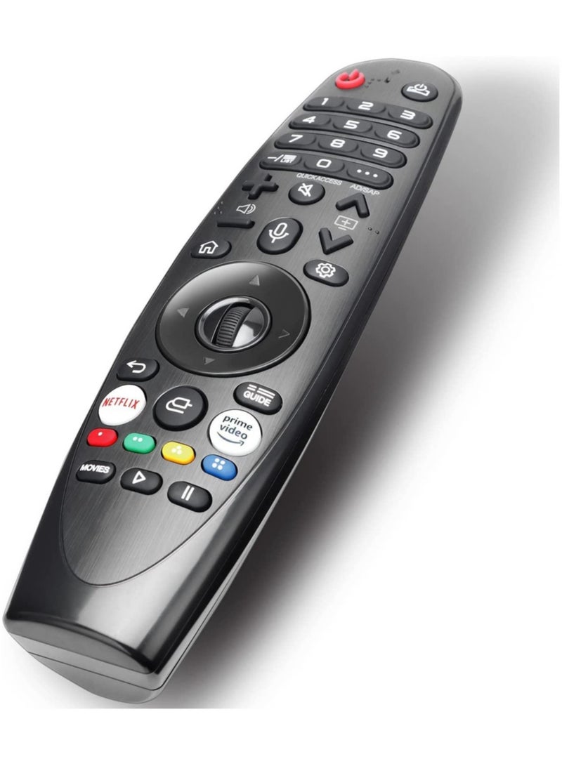 PopZa Universal for LG Magic Remote Control, Replacement for LG LED OLED LCD 4K UHD Smart TV, with Buttons for Netflix, Prime Video - Image 1