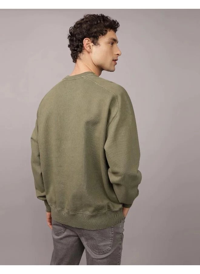 امريكان ايجل Ae Utility Crew Neck Sweatshirt