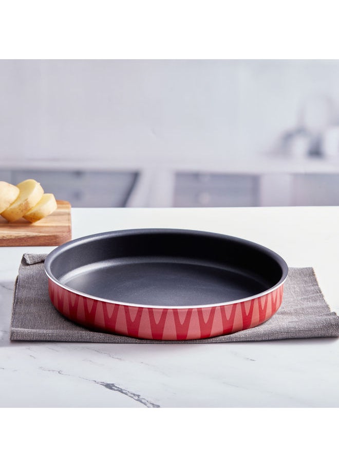 Trust Non-Stick Aluminum Round Baking Pan Red/Black  - Image 2