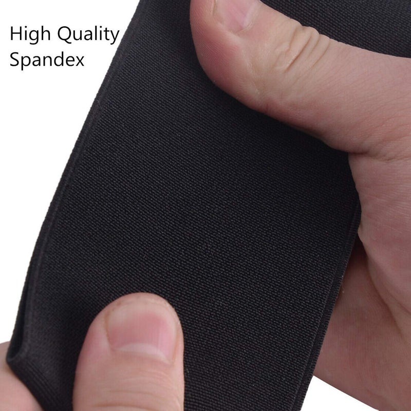 Indusoire Golf Swing Trainer Arm Band Training Aid for Aright Posture & Stick Control Durable Golf Accessory for Beginners Golf Set Compatible(Black) - Image 4