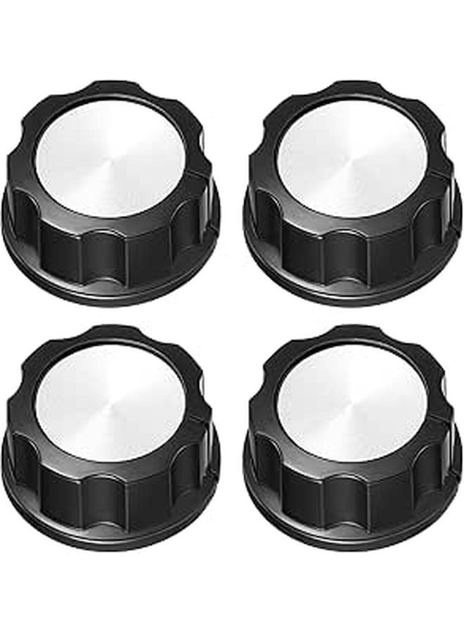 Universal Gas Stove Knobs Replacement Set 4 Pieces Durable Control Burner Oven Range Cooktop - Image 1