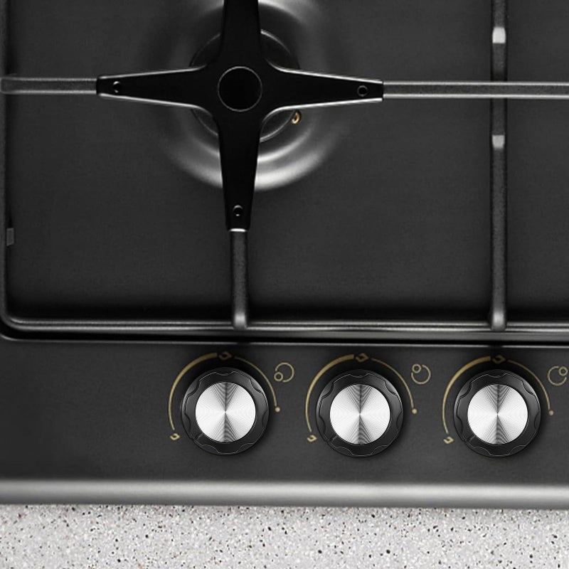 Universal Gas Stove Knobs Replacement Set 4 Pieces Durable Control Burner Oven Range Cooktop - Image 5
