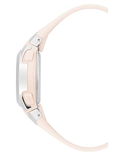 Armitron Sport Womens Digital Chronograph Resin Strap Watch 457012Pearlescent PinkSilver - Image 3