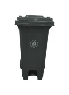 AKC High quality Plastic Garbage Bin 120 Liters Black 