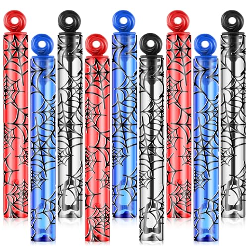 Rotatingpals 64 Pcs Spider Web Bubble Wands Spider Bubbles Party Favors for Adult Summer Activity Birthday Gifts Prizes Carnival Goody Bag Stuffers Wedding Supplies - Image 1