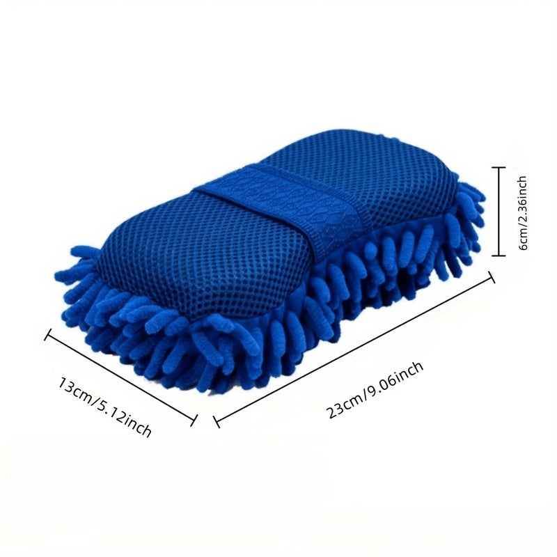 Ultra-Absorbent Chenille Microfiber Car Wash Mitt - Image 5