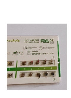 Y&D 20-Piece Dental Orthodontics Bracket Braces Set  - Image 2