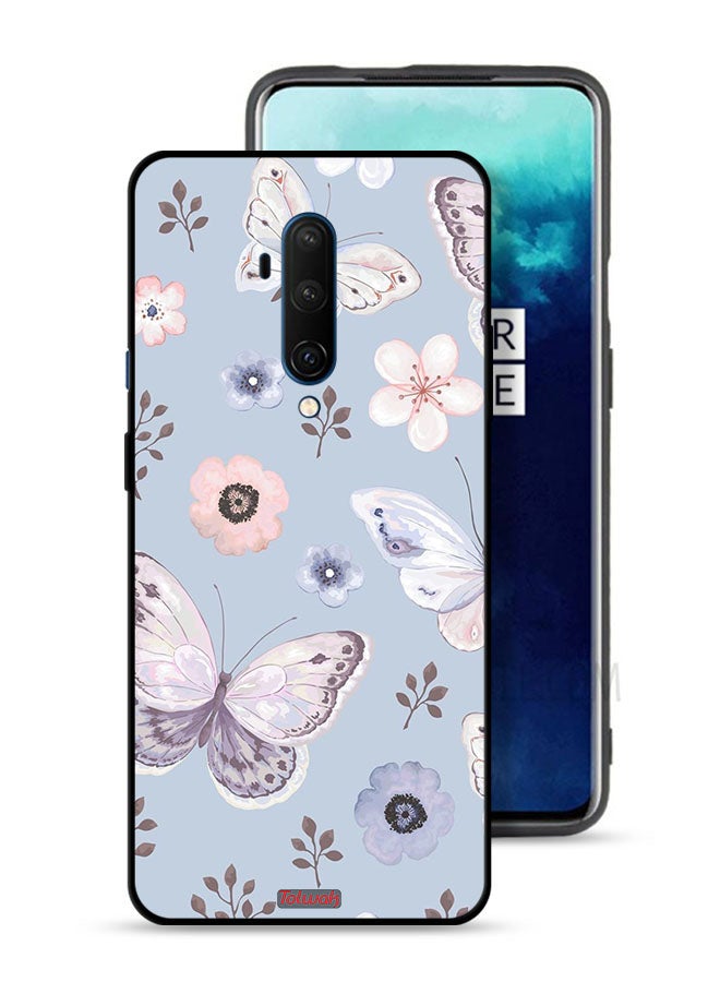 Tolwak OnePlus 7T Pro Protective Case Cover Butterflies And Flowers - Image 1
