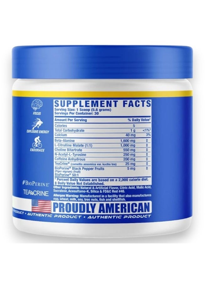 Ronnie Coleman Signature Series - Pre XS, Lemonade Flavour, 30 Servings - Image 1