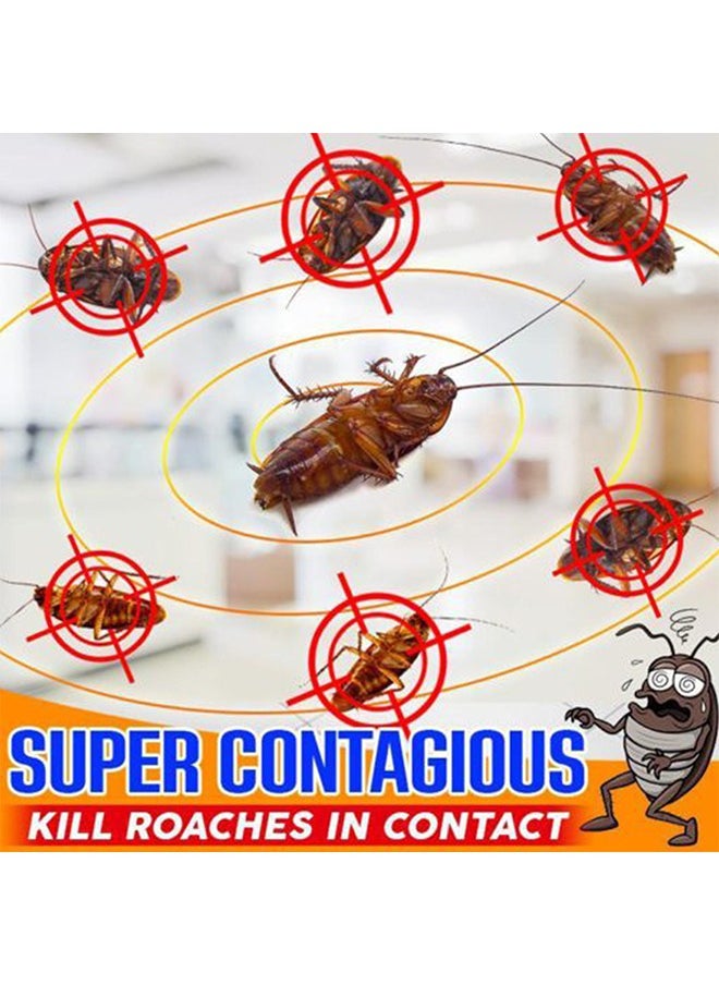2 Pcs Roach Trap Agent for Cockroach Gel Bait Cockroach Pest Control Insecticide,​ Indoor Kitchen Household Cockroach Extermination Gel