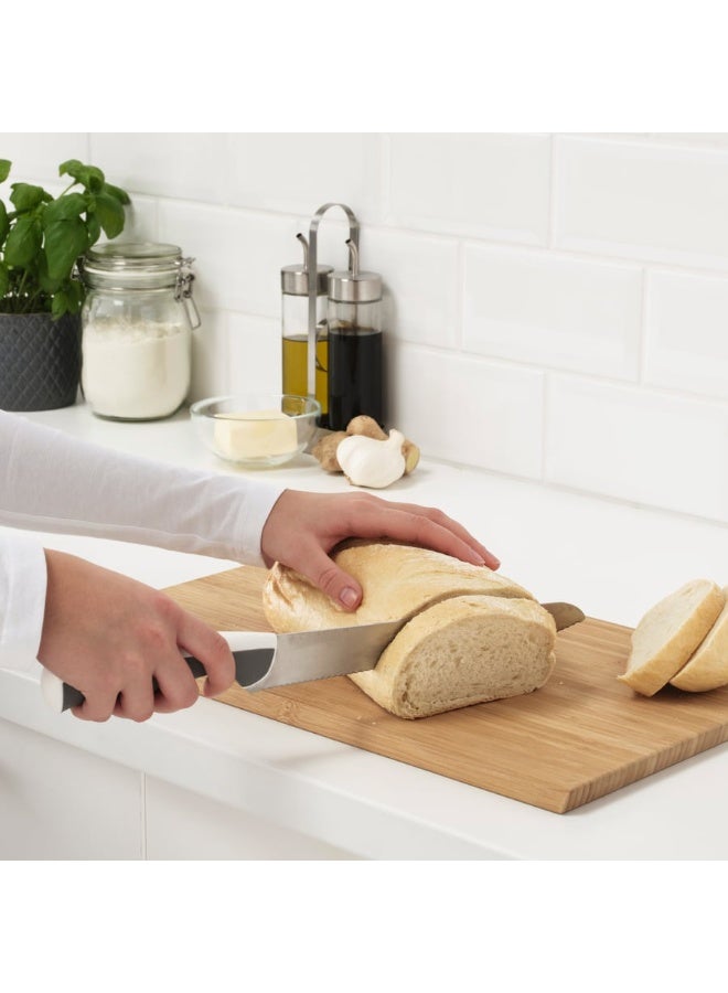 ÄNDLIG 3-piece knife set, light grey/white - Image 2