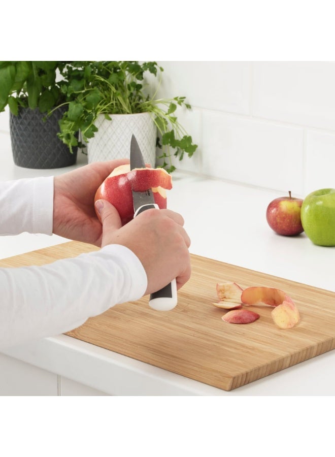 ÄNDLIG 3-piece knife set, light grey/white - Image 3