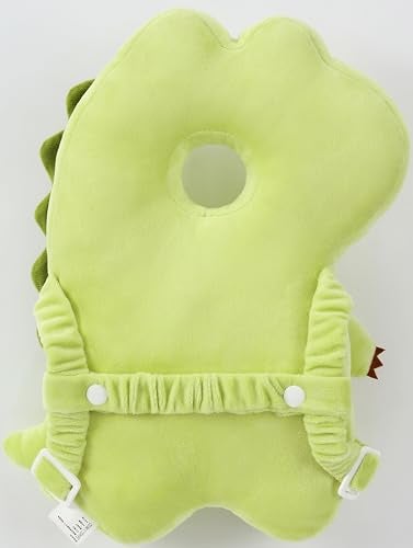 Feidoog Baby Head Protector Cushion Backpack with 3 Knee Pads for Walking & Crawling,Green - Image 5