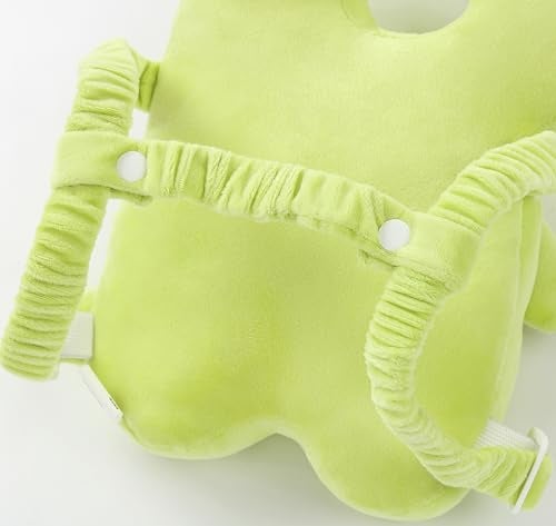 Feidoog Baby Head Protector Cushion Backpack with 3 Knee Pads for Walking & Crawling,Green - Image 4