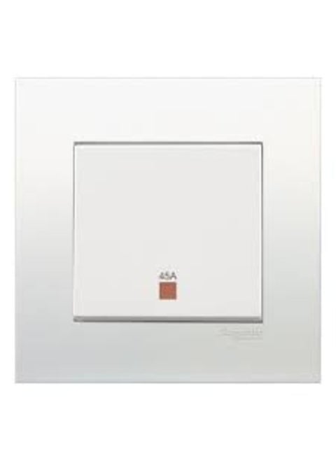 Schneider electric 45A 250V Double Pole Switch with Neon