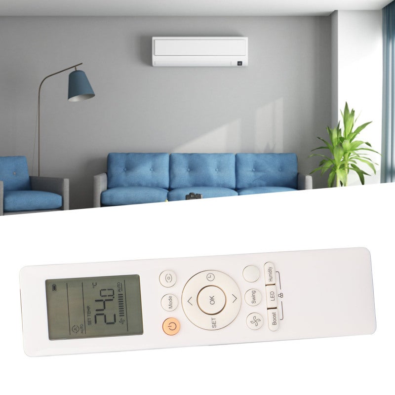 Air Conditioner Remote Control: RG10L1 C2HS BGEF Comfortable Button Long Transmission Distance - Wear Resistant ABS Material Replacement AC Remote for Midea Air Conditioners - Image 1