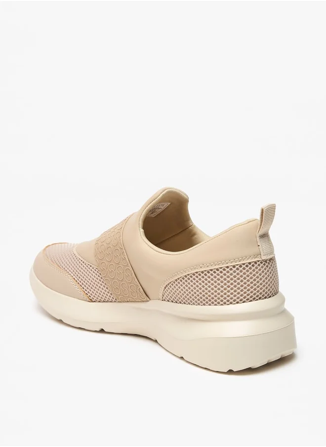 سيليست Women's Monogram Slip-On Sneakers