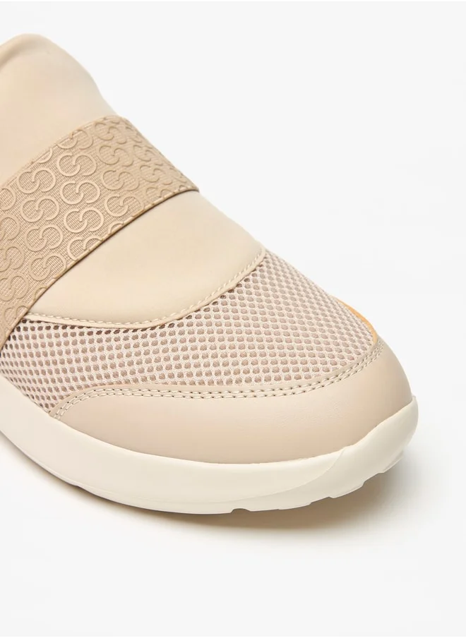 سيليست Women's Monogram Slip-On Sneakers