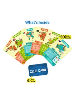 Skillmatics Guess in 10 Countries of The World, Card Game for Boys, Girls, Kids, and Families Who Love Educational Toys, Travel Friendly, Gifts for Ages 8, 9, 10 & Up  - Image 2