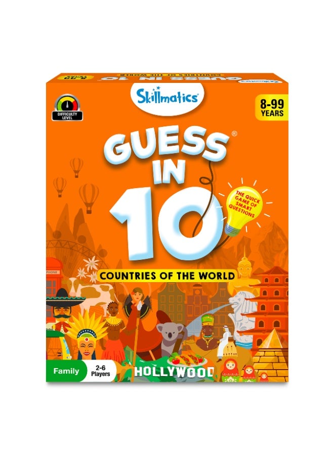 Skillmatics Guess in 10 Countries of The World, Card Game for Boys, Girls, Kids, and Families Who Love Educational Toys, Travel Friendly, Gifts for Ages 8, 9, 10 & Up - Image 1