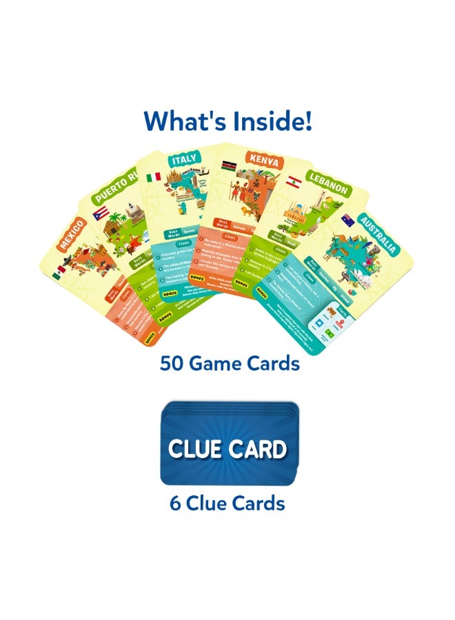 Skillmatics Guess in 10 Countries of The World, Card Game for Boys, Girls, Kids, and Families Who Love Educational Toys, Travel Friendly, Gifts for Ages 8, 9, 10 & Up - Image 2