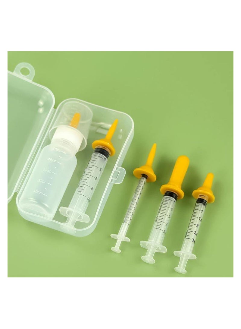 KASTWAVE Puppy Feeding Bottles, Pet Feeding Syringes, Newborn Small Animals Milk Bottles - Image 5