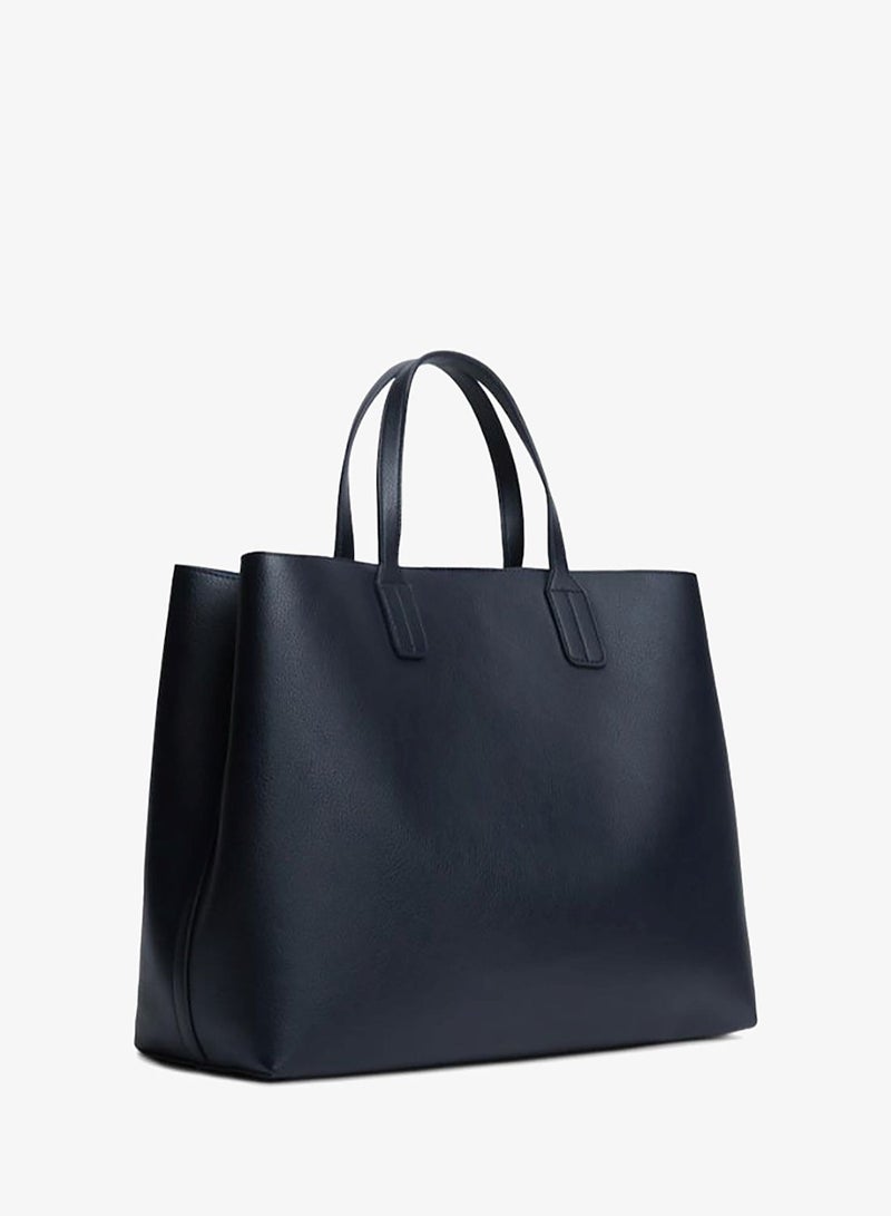 TOMMY HILFIGER Icon Pebble Grain Satchel - Image 3