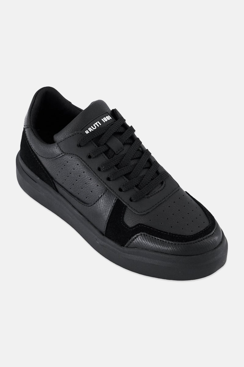 CERRUTI 1881 Men Lace Up Casual Shoes, Black - Image 1