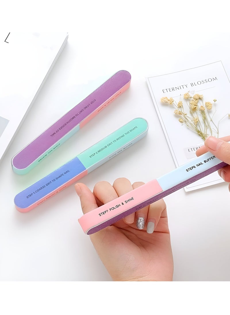 Sasha 3 Pieces A Nail Care set Consisting of 5 Pieces That Are Distinguished By Ease Of Use And Give a Fairy Touch And an Elegant Look To your Nails  - Image 3