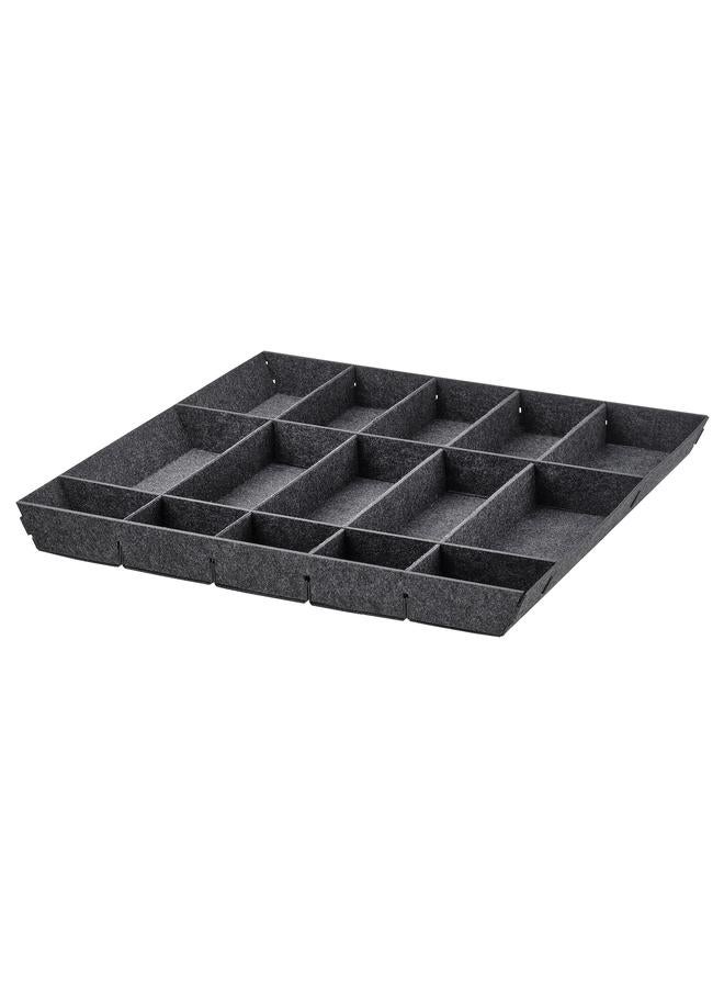 Green Tiger Adjustable organiser for drawer, grey, 60 cm - Image 1