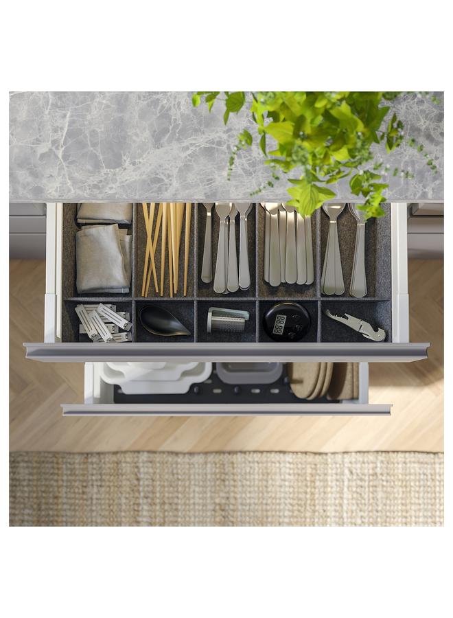 Green Tiger Adjustable organiser for drawer, grey, 60 cm - Image 2