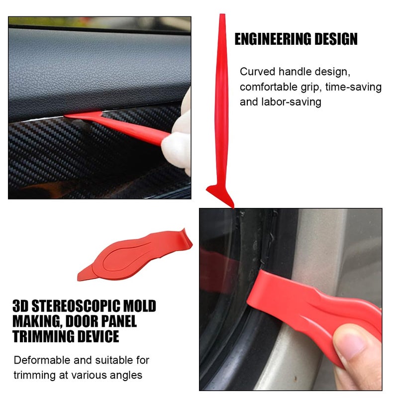 Mandark 43PCS Car Window Tint Tool Kit, Vehicle Window Tint Tool Including Various Squeegee & Knife for Vinyl, Auto Glass Protective Film Installation Wrapping Set, Universal for Vehicles - Image 3