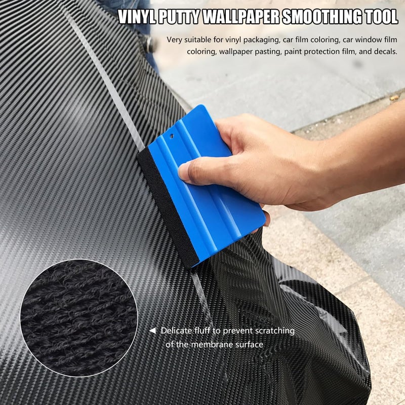 Mandark 43PCS Car Window Tint Tool Kit, Vehicle Window Tint Tool Including Various Squeegee & Knife for Vinyl, Auto Glass Protective Film Installation Wrapping Set, Universal for Vehicles - Image 5