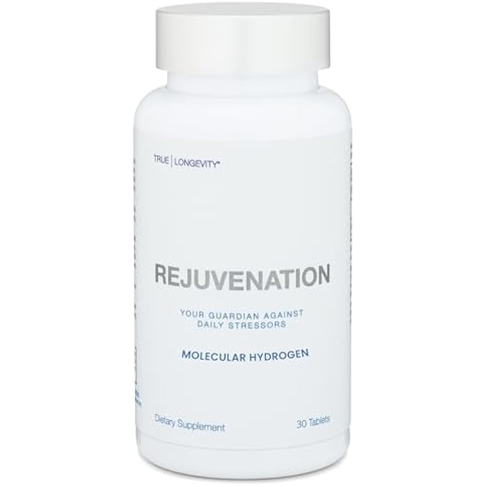 DRINK HRW Rejuvenation Molecular Hydrogen Water Tablets: 12 ppm H2, Patented, USA Made, IHSA-Certified Hydrogen & Magnesium Supplement. Supports Energy, Recovery, Cognitive Function (Unflavored, 30Ct) - Image 1