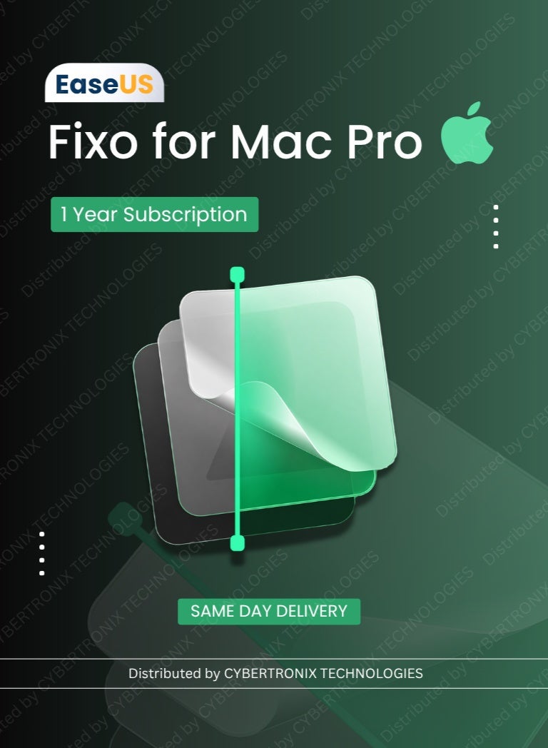 EaseUS Fixo For Mac Pro | 1 Device 1 Year | Digital License | Same Day Delivery