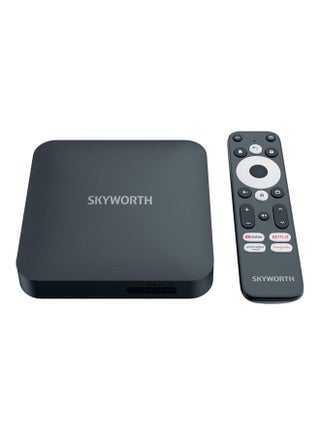 Android TV Set Top Box With Remote Leap-S1 Black