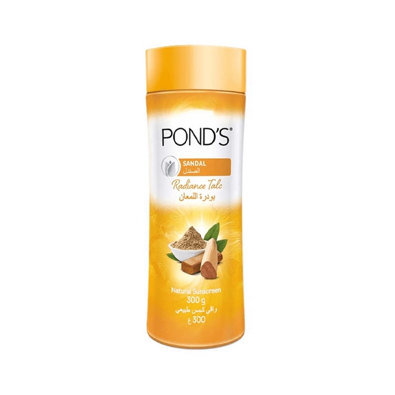 Ponds Natural Sunscreen Sandal Fragrant Radiance Talcum Powder- 300gms