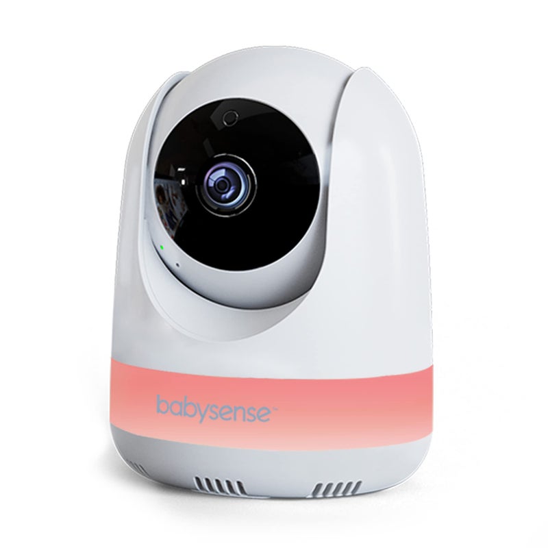 Babysense Add On Camera Video Baby Monitor MaxView, Remote Pan Tilt Zoom, Two-Way Talk-Back Audio, Long Range, Night Vision, RGB Night Light, Lullabies, Temperature Monitoring - Image 1
