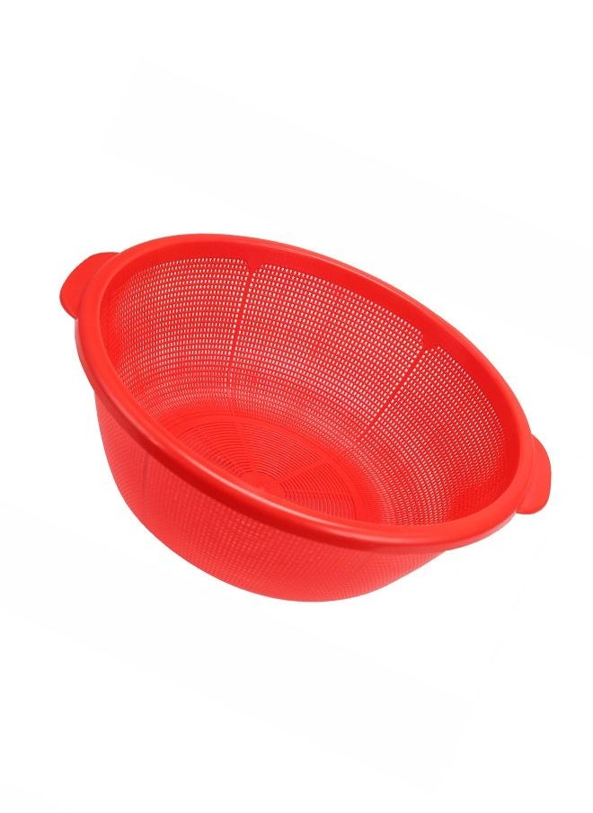 YOLO Multi Purpose Plastic Stainer Colander Washing Net for Fruits, Vegetable and Meat -30cm  - Image 2