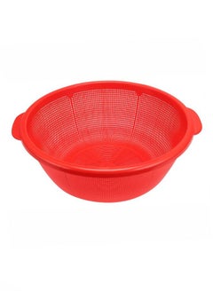 YOLO Multi Purpose Plastic Stainer Colander Washing Net for Fruits, Vegetable and Meat -30cm  - Image 1