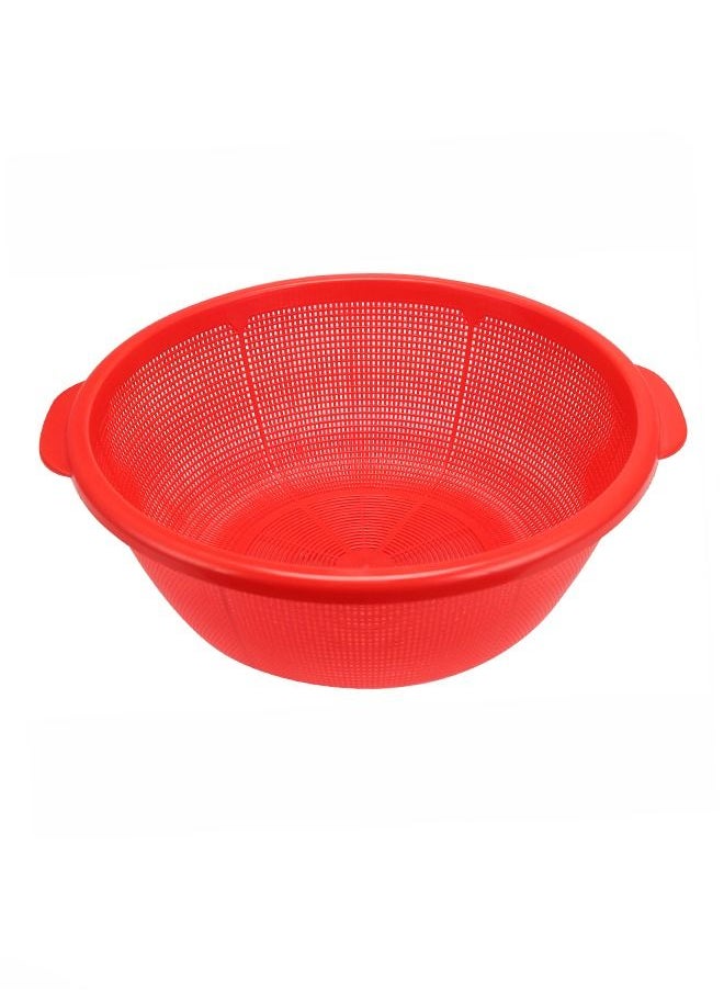 YOLO Multi Purpose Plastic Stainer Colander Washing Net for Fruits, Vegetable and Meat -30cm  - Image 1