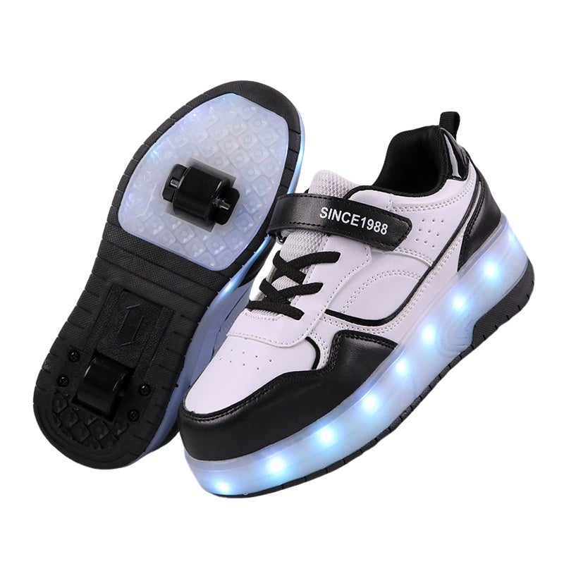 Children's pulley sneakers