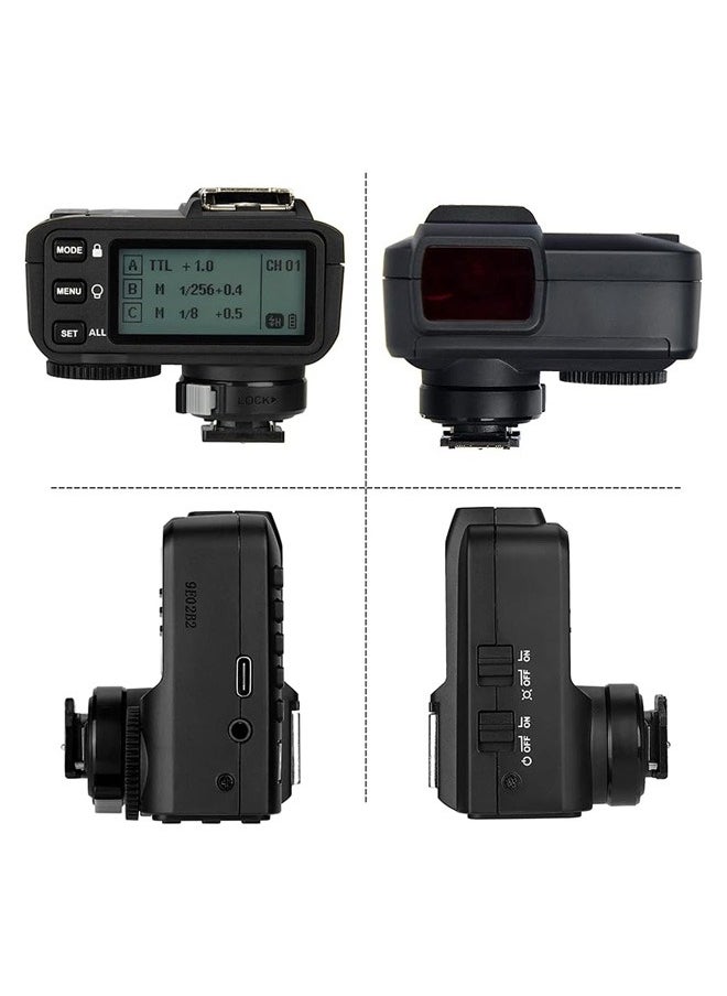 Godox - Godox X2T-S TTL Wireless Flash Trigger for Sony, Bluetooth Connection, 1/8000s HSS, TCM Function, 5 Separate Group Buttons, Relocated Control-Wheel, New Hotshoe Locking, New AF Assist Light - Image 1