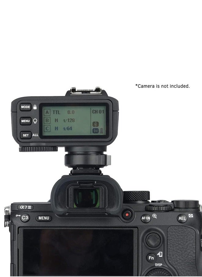 Godox - Godox X2T-S TTL Wireless Flash Trigger for Sony, Bluetooth Connection, 1/8000s HSS, TCM Function, 5 Separate Group Buttons, Relocated Control-Wheel, New Hotshoe Locking, New AF Assist Light - Image 1