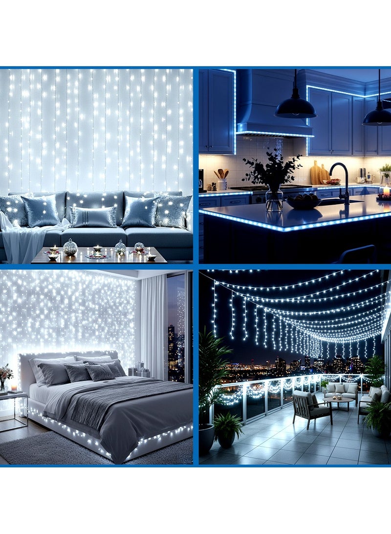 zayo ضوء خيط LED أبيض بارد 10م - Image 3