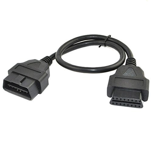 OLLGEN 1.64 Feet/50cm OBD II OBD2 Splitter Cable Cord,16 Pin OBDii Male to Female Extension Cable,Auto Car Diagnostic Extender Cord Adapter - Image 5