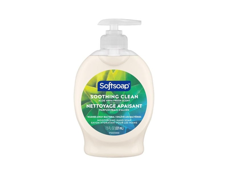 Softsoap صابون يد سائل سوفت صاب، ألوة - 7.5 أونصة سائلة - Image 1