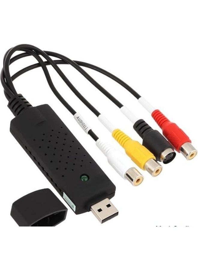 Easy Capture USB Video Adapter – Convert Video and Audio to Digital for Mobile & PC