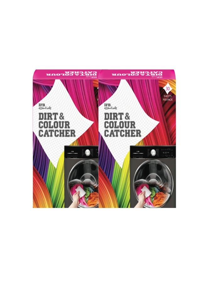 IFB essentials Dirt & Colour Catcher (Combo Of 2-30+30 Sheets) - Image 1