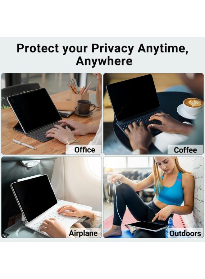 general Privacy Screen Protector Compatible with Huawei matepad Air (2024) 12 inch Screen Protector,Bubble Free,Frosted Anti Peeping Film for matepad Air - Image 5